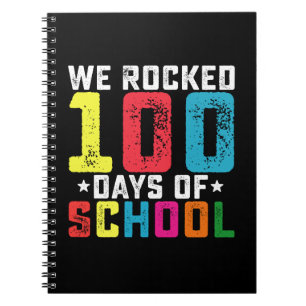 Carnet Nous avons cartonné 100 jours d'école Professeur É