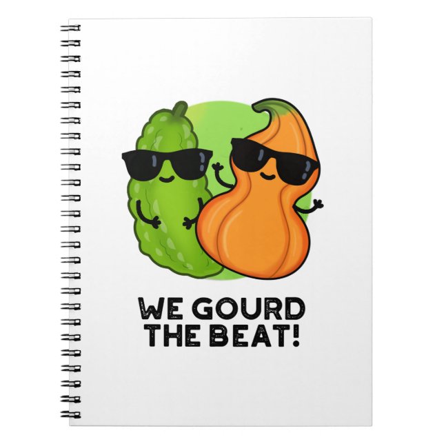 Carnet Nous Avons Gourdi Le Beat Funny Veggie Pun (Devant)