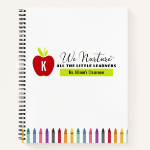 Carnet Nous cultivons Rainbow Crayons Elémentaire School