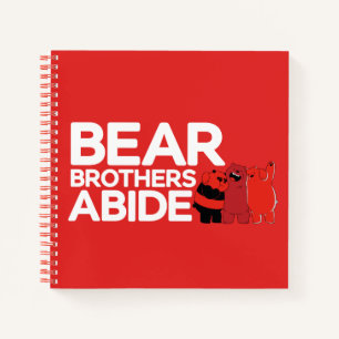 Carnet Nous Ours nu - Ours Frères Abide