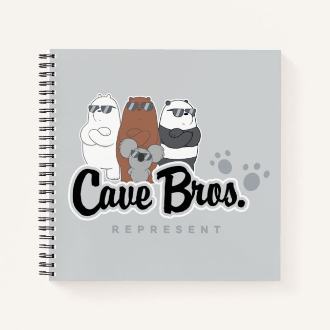 Carnet Nous Ours Nus - Bros Grotte. Représenter (Devant)