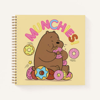 Carnet Nous Ours Nus - Grizz Donut Munchies!