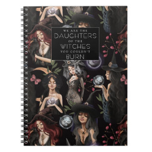 Carnet Nous sommes les filles des sorcières que vous ne p