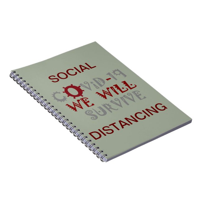 Carnet Nous survivrons à COVID-19 - Force et résilience (Côté Droit)