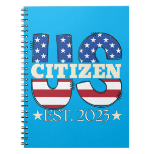 Carnet Nouveau citoyen américain est 2025 citoyen immigré