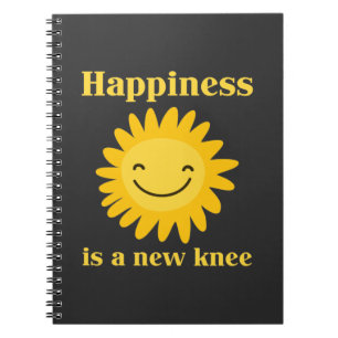 Carnet Nouveau remplacement de genou Funny Chirurgie Récu
