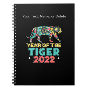 Carnet Nouvel An chinois du Tigre 2022 - Mandala