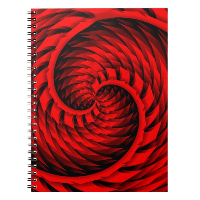 Carnet Nouvelle conception 3D sur forme unique 3d, arrièr (Devant)