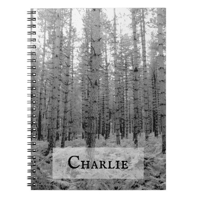 Carnet Nouvelle Forêt Pittoresque Scène des forêts noires (Devant)