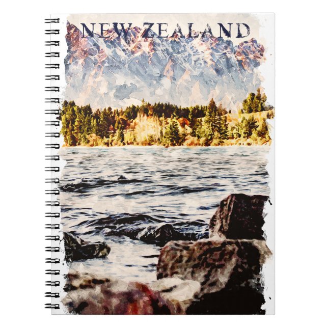 Carnet Nouvelle-Zélande Nature Wildlife Travel (Devant)