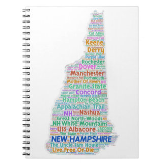Carnet Nuage de mot du New Hampshire