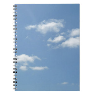 Carnet Nuages ageux Ciel bleu poudreux