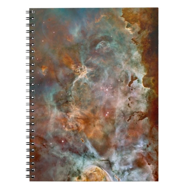 Carnet Nuages sombres de Carina Nebula Hubble Space (Devant)