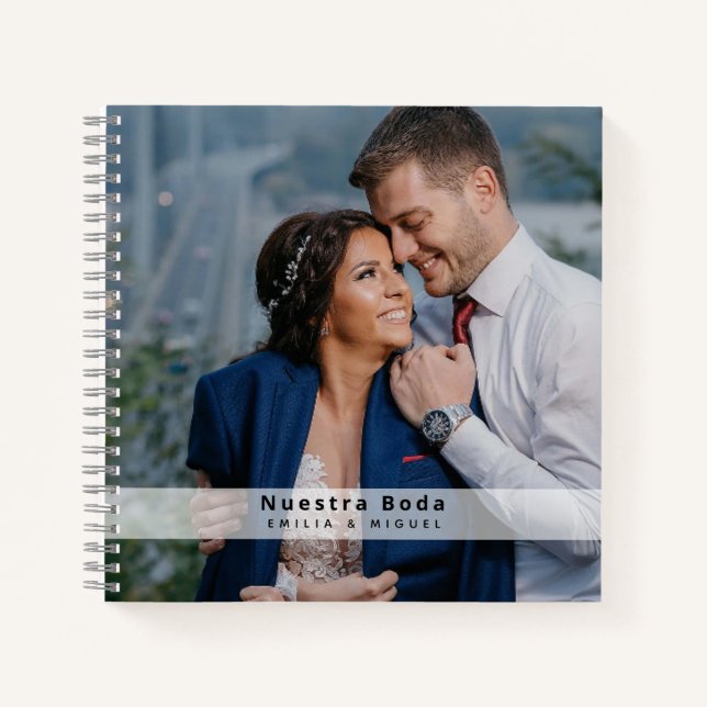 Carnet NUESTRA BODA Planificación o libro de visitas (Devant)