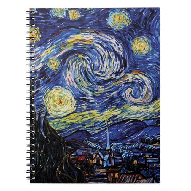 Carnet Nuit étoilée  (Devant)