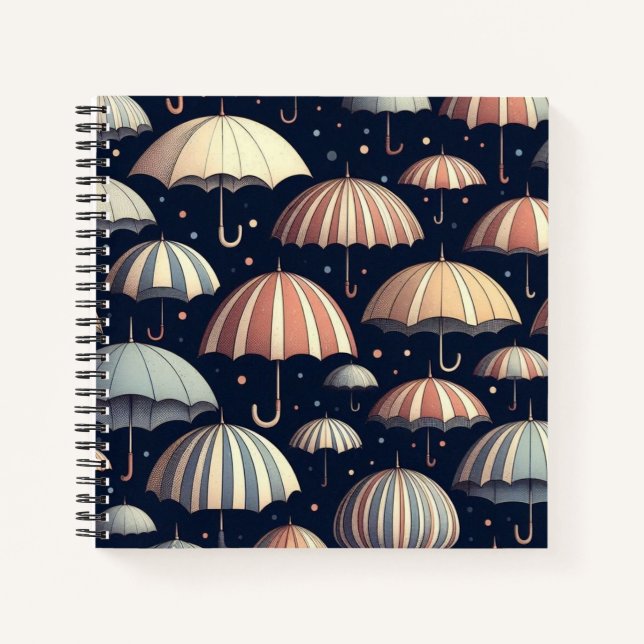 Carnet Nuits de Plage sous la Pluie (Devant)