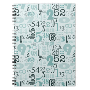 Carnet Numéros Abstraits