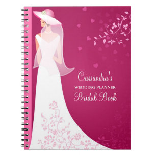 Carnet nuptiale de journal de wedding planner fait