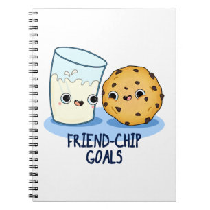Carnet Objectifs Friend-Chip Blagues sur les biscuits au