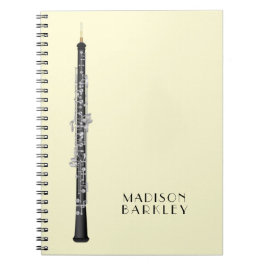 Carnet Oboe Musicien professeur de musique