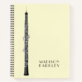 Carnet Oboe Musicien professeur de musique