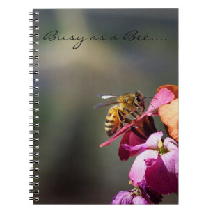 Carnet Occupé comme une abeille