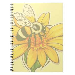 Carnet Occupée à récolter du pollen