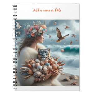 Carnet Ocean Shells Woman