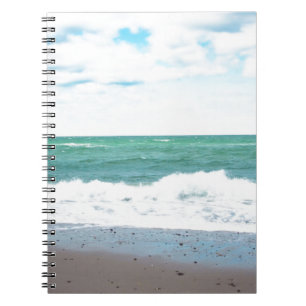 Carnet Océan turquoise, plage sablonneuse