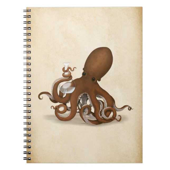 Carnet Octopus Holding (Devant)
