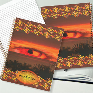 Carnet Oeil couchant 2106