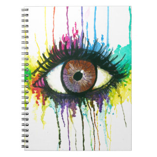 Carnet Oeil d'aquarelle