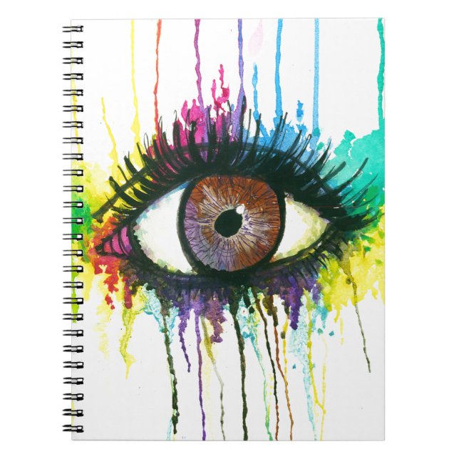 Carnet Oeil d'aquarelle (Devant)