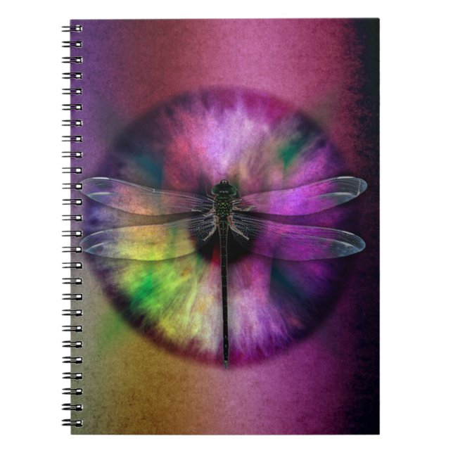 Carnet OEil de libellules (Devant)