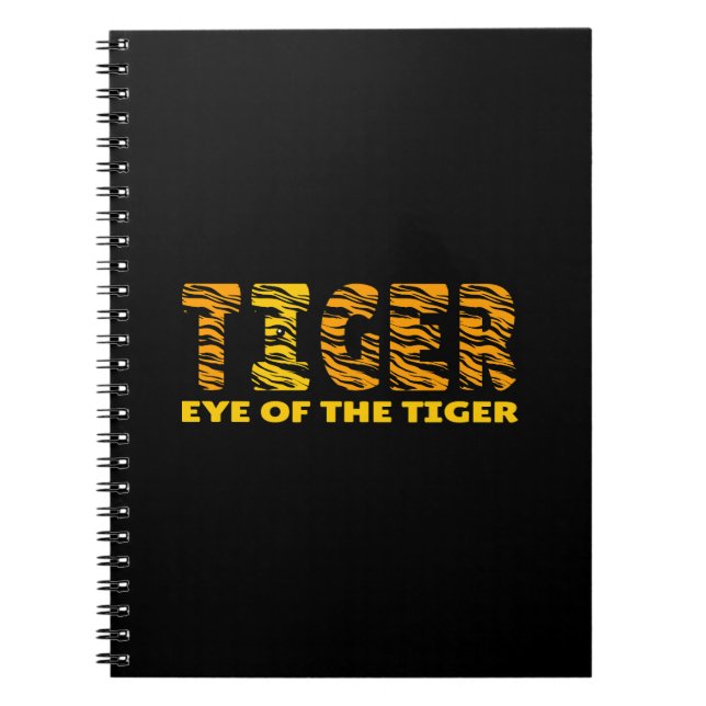 Carnet Oeil du tigre (Devant)