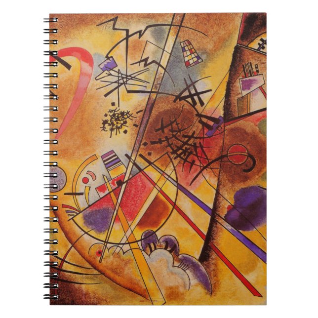 Carnet Oeuvre Abstraite de Kandinsky (Devant)