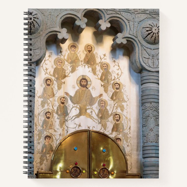 Carnet Œuvre d'art chrétienne de saint (Devant)