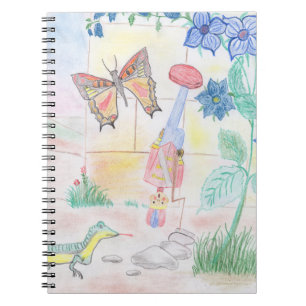Carnet Œuvre d'art personnalisée pour enfants, jouet Cass