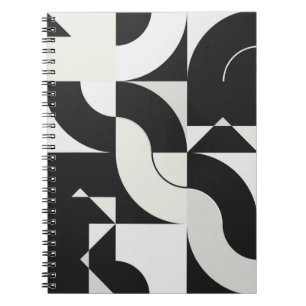 Carnet OEuvre de composition Bauhaus réalisée avec l'ele