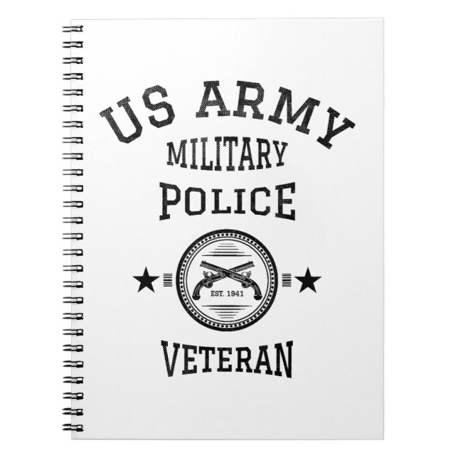 Carnet Officier de police vétéran à la retraite (Devant)