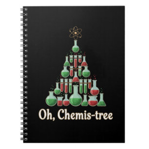 Carnet Oh Arbre de Chimie Drôle de Science Chimie Noël
