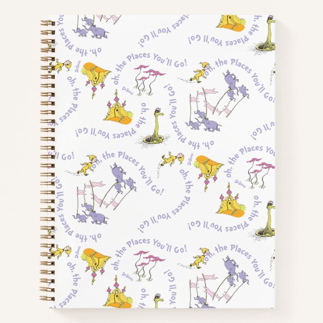 Carnet Oh, les endroits que vous irez ! (Devant)