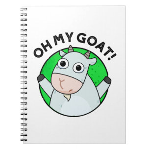 Carnet Oh Ma Chèvre Blague Animale Drôle 