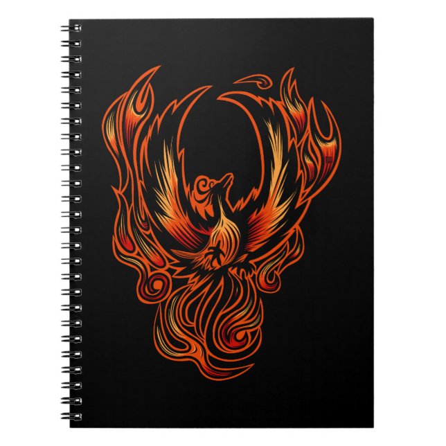 Carnet Oiseau De Feu (Devant)