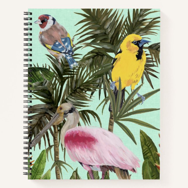 Carnet Oiseaux au paradis (Devant)
