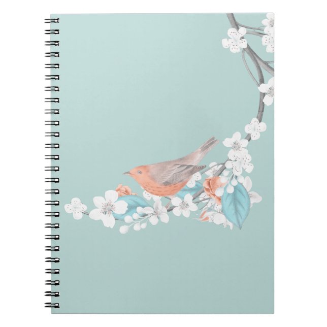 Carnet Oiseaux et fleurs (Devant)