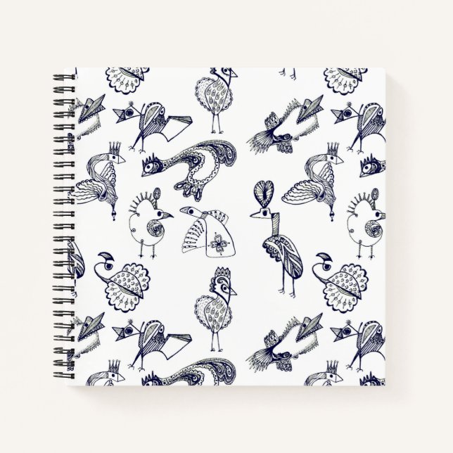 Carnet Oiseaux fruités (Devant)