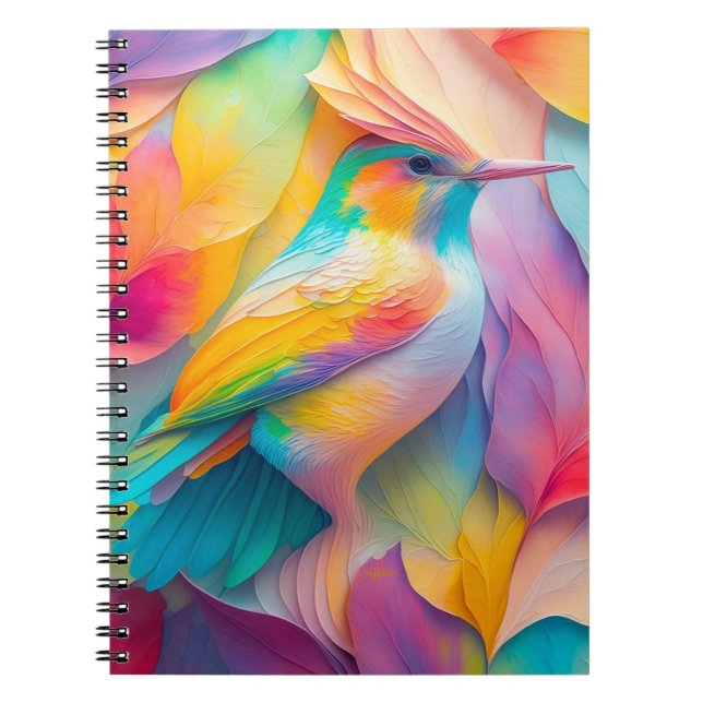 Carnet Oiseaux Imaginaires Oiseaux de soie (Devant)