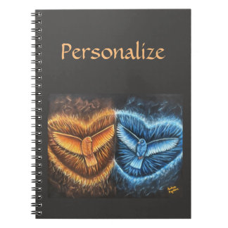 Carnet Oiseaux volant ensemble-