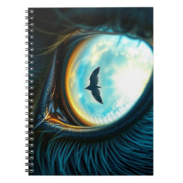 Carnet Oiseaux Vue Oeil D'Un Oiseau